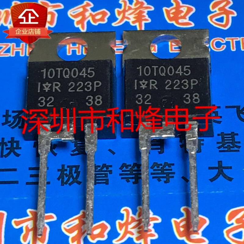 30pcs   10TQ045 TO-220 10A 45V, ǰ